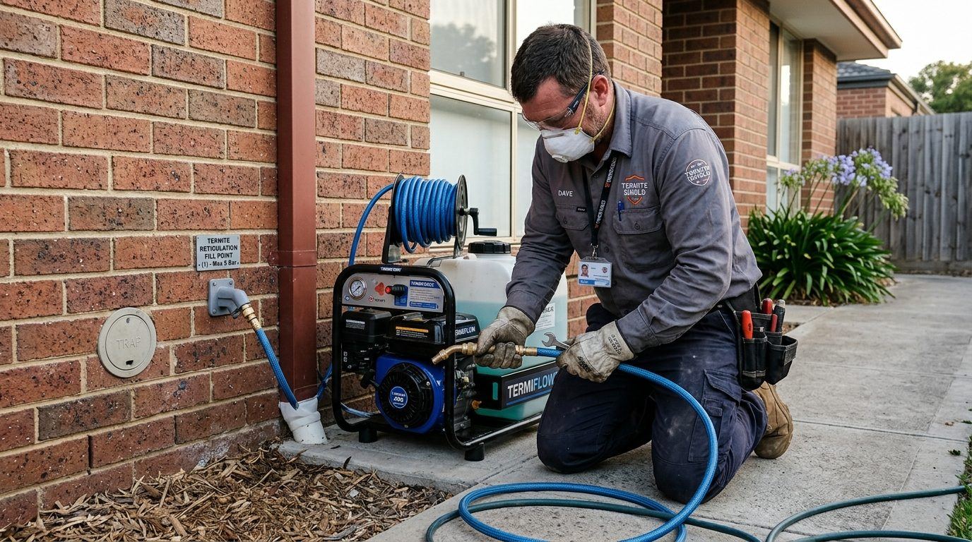 Termite Reticulation Barrier