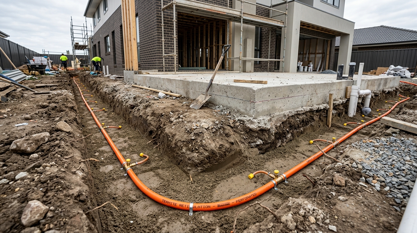 Termite Reticulation Barrier